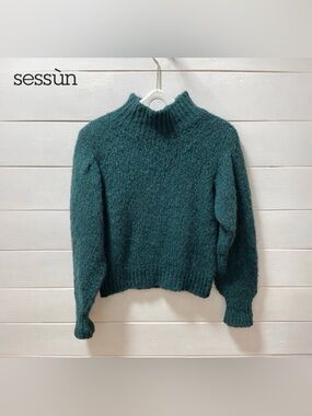 SESSÙN Wool–Alpaca–Acrylic Sweater – Size S